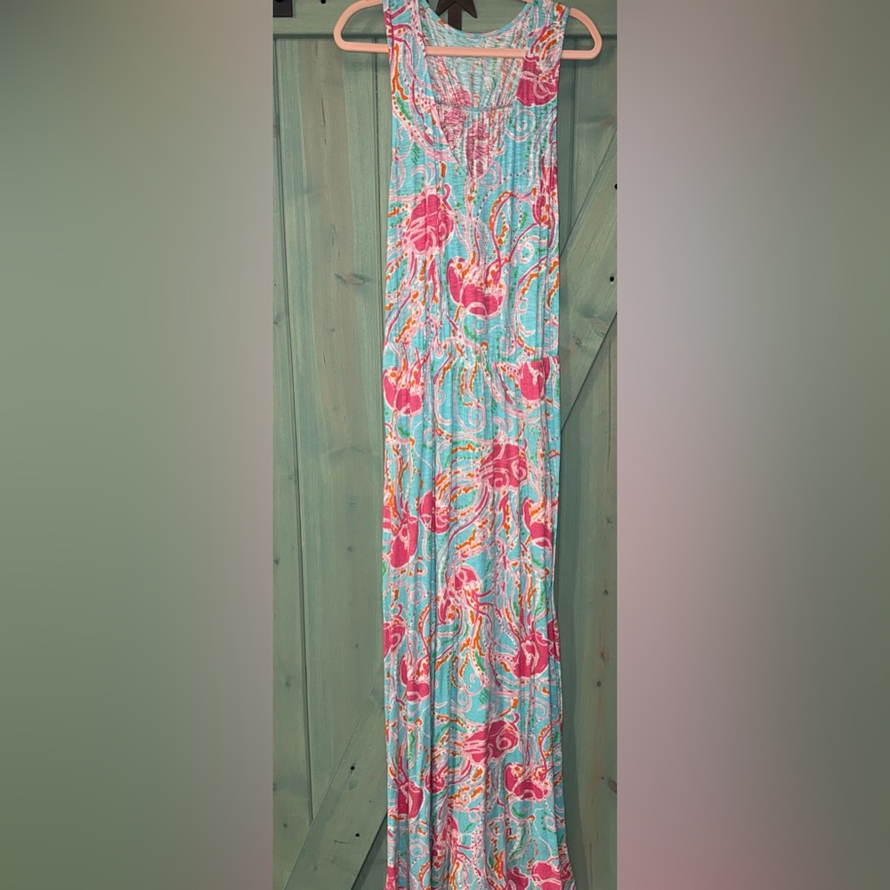 Lilly Pulitzer size XL Maxi Dress jellyfish